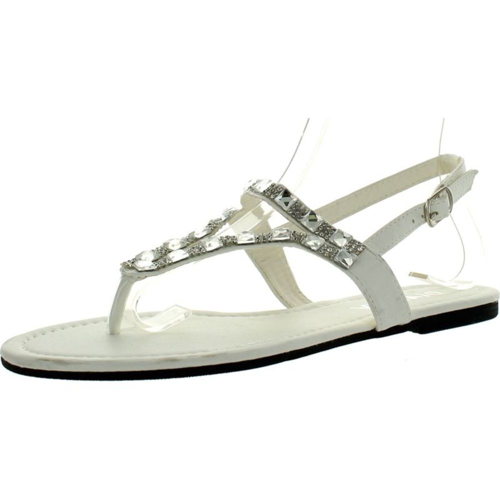 Diviana MOIRA-09A White Womens sandals 8 NEW
